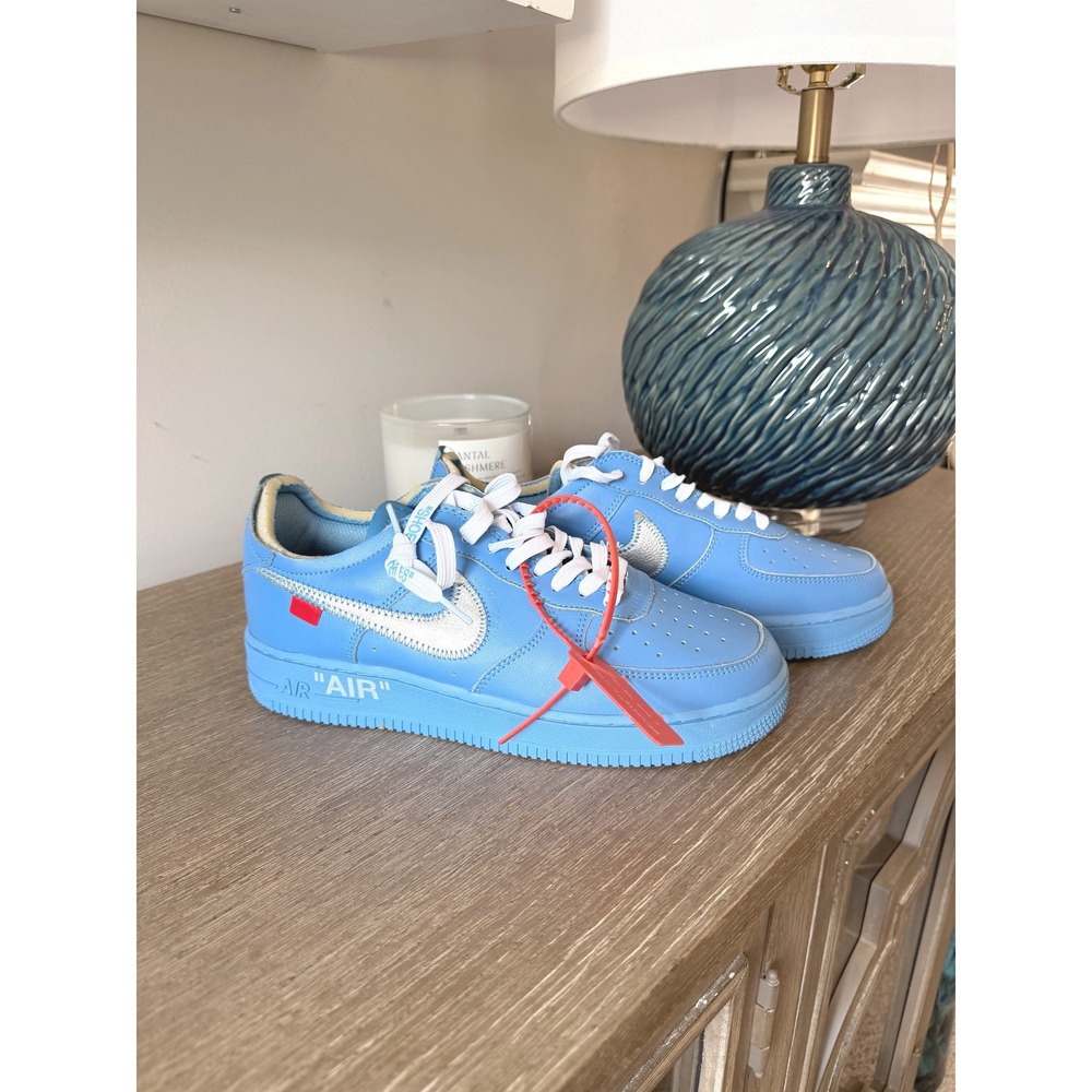 Nike Air Force 1 Low Off-White MCA University Blue Mens Size 8